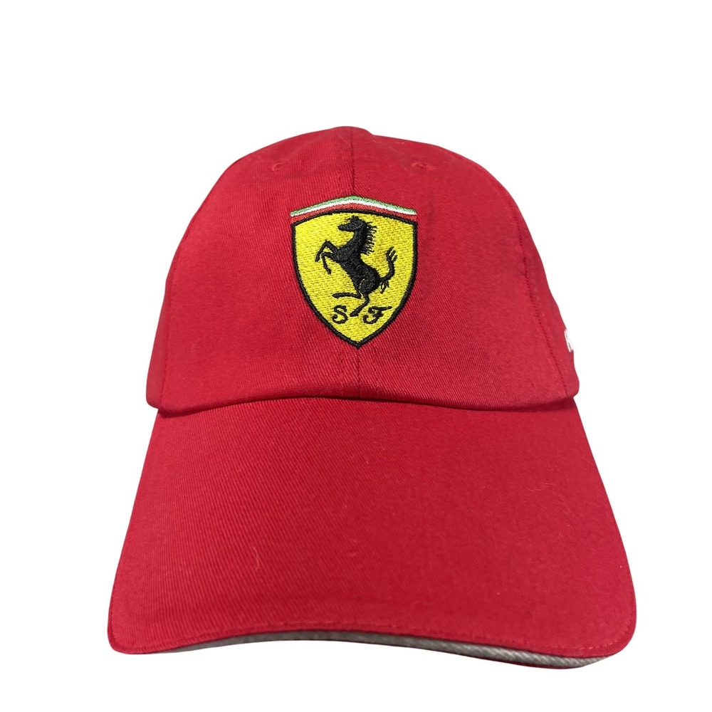 Scuderia Ferrari Hat Cap Strap Back Mens One Size Red Racing Formula 1 Hublot
